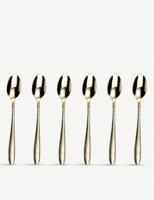 Arthur Price Champagne Mirage Stainless Steel Sundae Spoon 6-piece Set