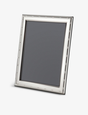 ARTHUR PRICE Reed ribbon sterling silver photo frame 10" x 8