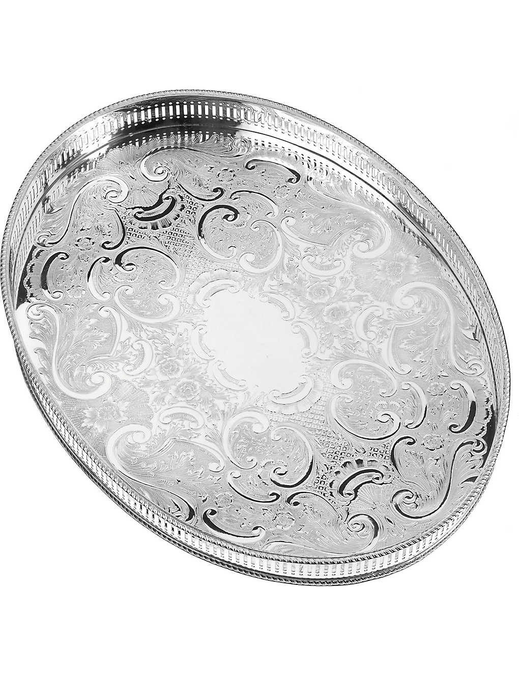 Arthur Price Silver-plated 39cm Oval Tray