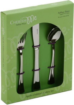 Arthur Price Apollo Children's Stainless-steel Cutlery Set