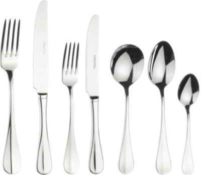 ARTHUR PRICE: Baguette 7-piece stainless steel place setting