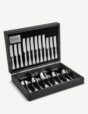 ARTHUR PRICE: Britannia 58-piece canteen cutlery set for 8