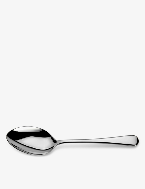 Georgian stainless steel serving spoons set of 4