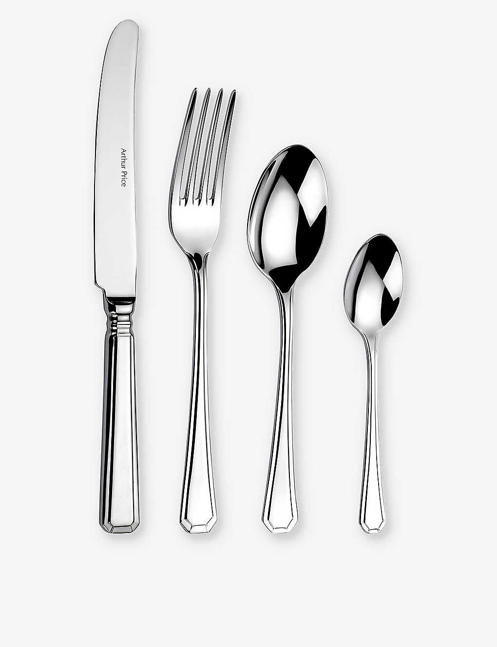 Arthur Price Stainless Steel Grecian 24-piece Cutlery Set For 6