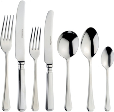 Arthur Price 44-piece Stainless Steel Grecian Cutlery Set For Six