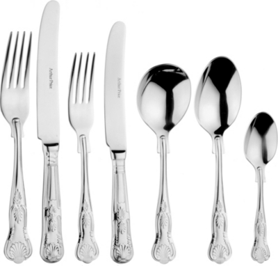 ARTHUR PRICE: Kings 7-piece stainless steel place set