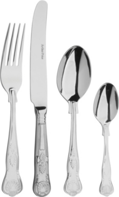 Arthur Price Kings 24 Piece Stainless Steel Cutlery Set For 6