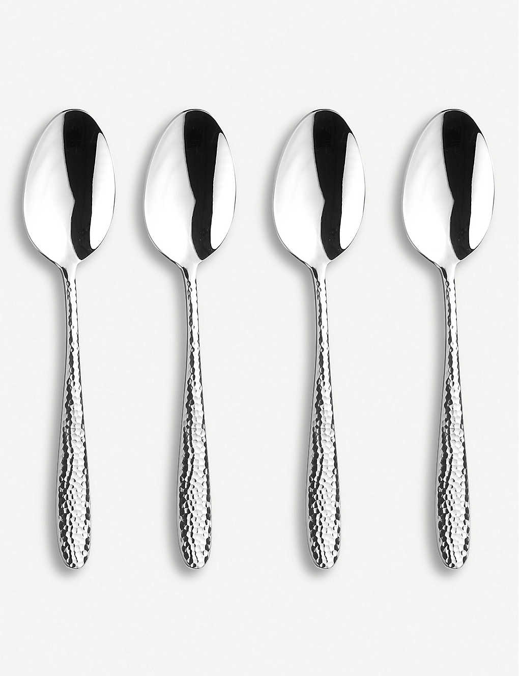 Arthur Price Mirage Stainless Steel Cutlery Set Of Four Serving Spoons