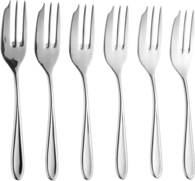 ARTHUR PRICE: Sophie Conran set of 6 stainless steel pastry forks