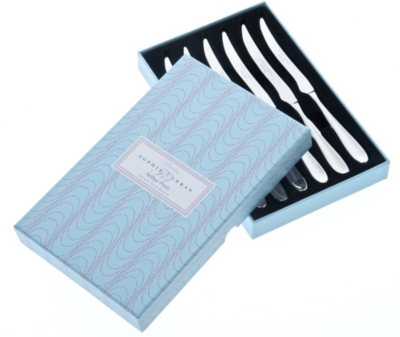 Arthur Price Sophie Conran Set Of 6 Stainless Steel Steak Knives