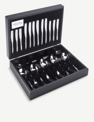 ARTHUR PRICE WARWICK STAINLESS STEEL 44-PIECE CUTLERY SET 29867222