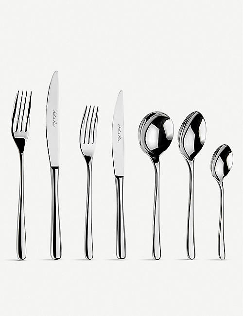 ARTHUR PRICE: Warwick stainless steel 124-piece cutlery set