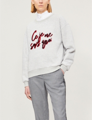 claudie pierlot sweatshirt