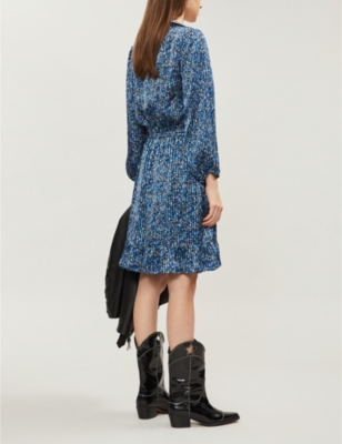 CLAUDIE PIERLOT ROSANA SATIN DRESS