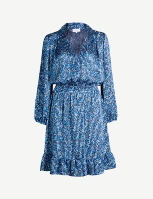 CLAUDIE PIERLOT ROSANA SATIN DRESS