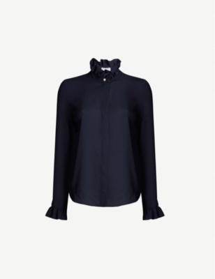 CLAUDIE PIERLOT: Long-sleeved crepe blouse