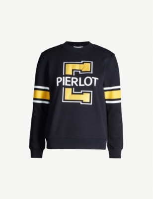 CLAUDIE PIERLOT Tadah logo-print cotton-blend sweatshirt