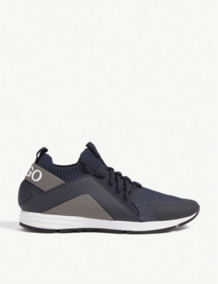 hugo boss hybrid runner trainers