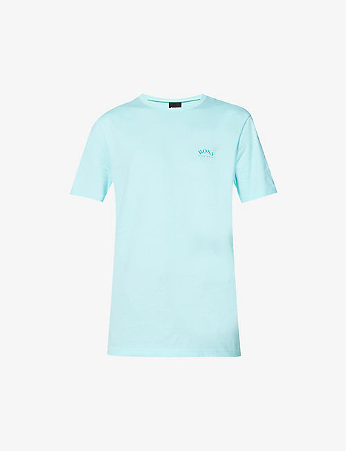 BOSS: Branded cotton-jersey T-shirt