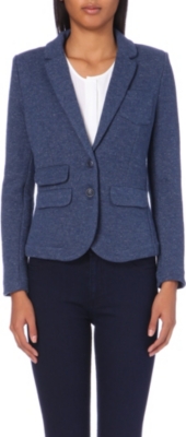 WHISTLES   Marl knitted blazer