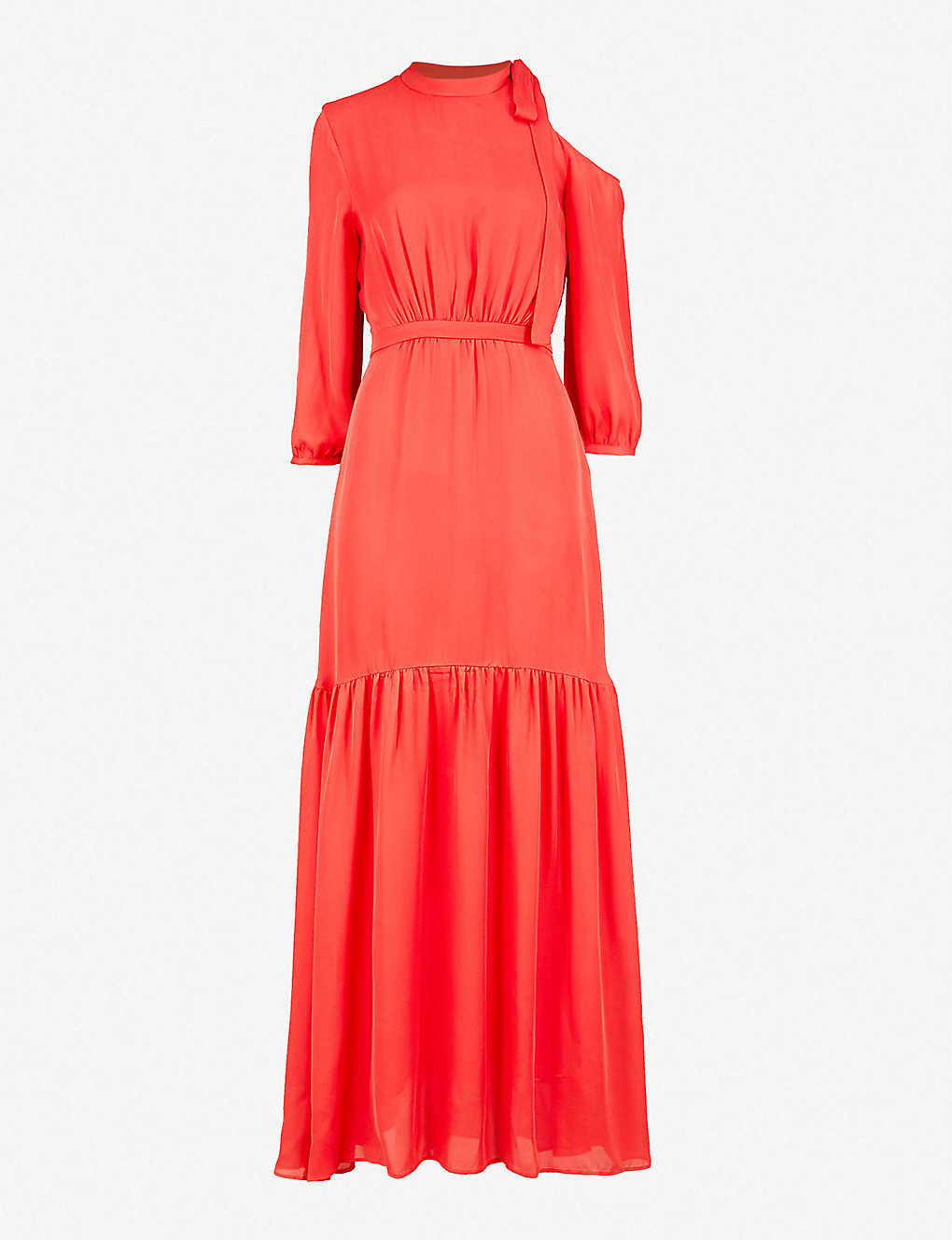 One Shoulder Silk Dresses