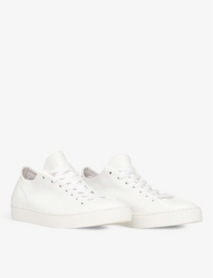 Shop Whistles Women's White Folly Leather Trainers