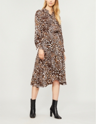 whistles leopard print boots