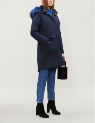 whistles megan parka coat