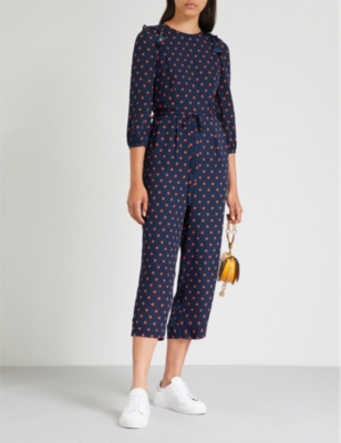 whistles polka dot jumpsuit