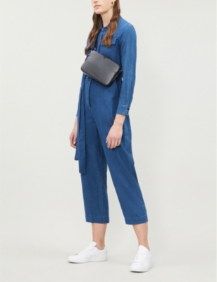 whistles denim jumpsuit