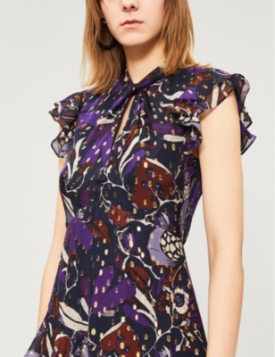 montrose dobby midi dress