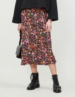 whistles floral meadow dress