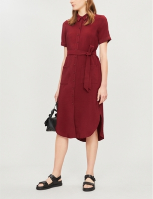 whistles montana shirt dress