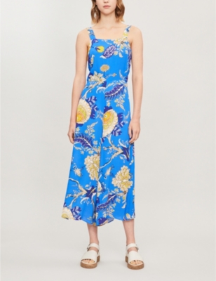 whistles floral jumpsuit