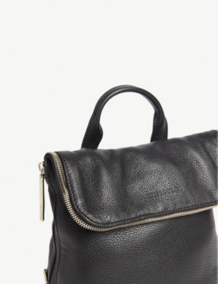 whistles leather backpack