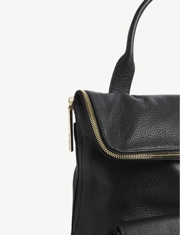 Verity leather backpack