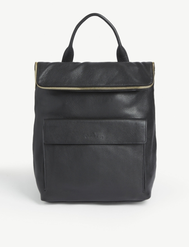 Verity leather backpack