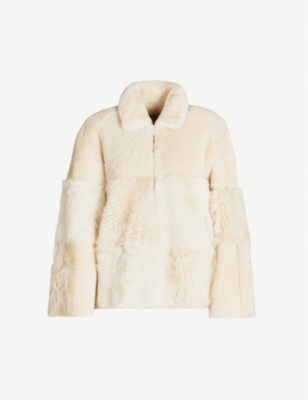 whistles hema shearling coat