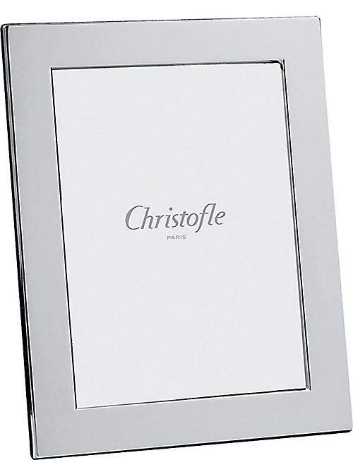 CHRISTOFLE: Photo frame, 18 x 24cm, fidelio, silver
