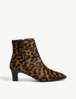 THE KOOPLES - Leopard print leather boots | Selfridges.com