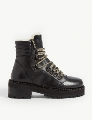 THE KOOPLES - Bottines Montagne Fourees leather ankle boots ...