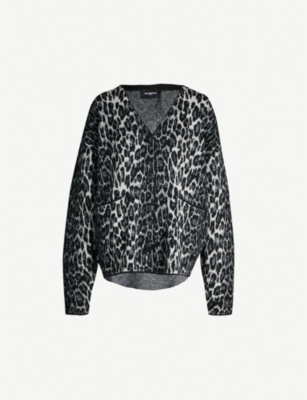 Leopard Print Cardigan