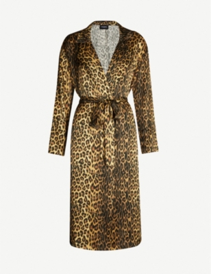 kooples leopard dress