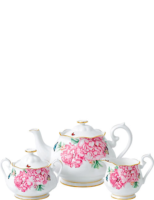 ROYAL ALBERT: Mirand Kerr Friendship 3-piece tea set