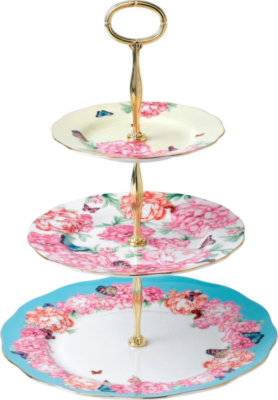 Miranda Kerr three-tier bone china cake stand