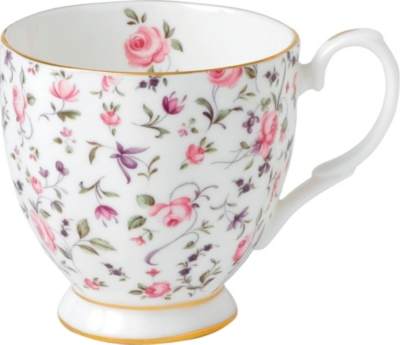 Royal Albert Rose Confetti Mug