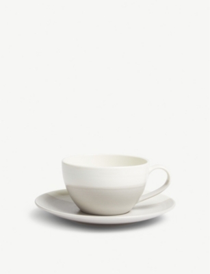 ROYAL DOULTON: Coffee Studio Cappuccino porcelain cup & saucer set