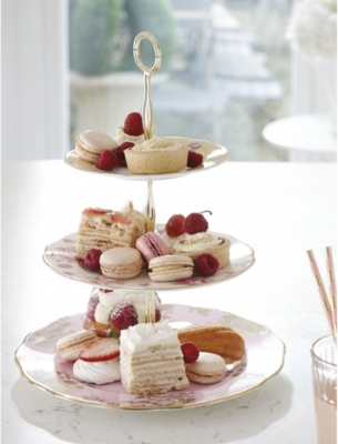 ROYAL ALBERT: 100 Years 3 Tier cake stand