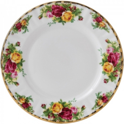 ROYAL ALBERT: Old Country Roses plate 27cm
