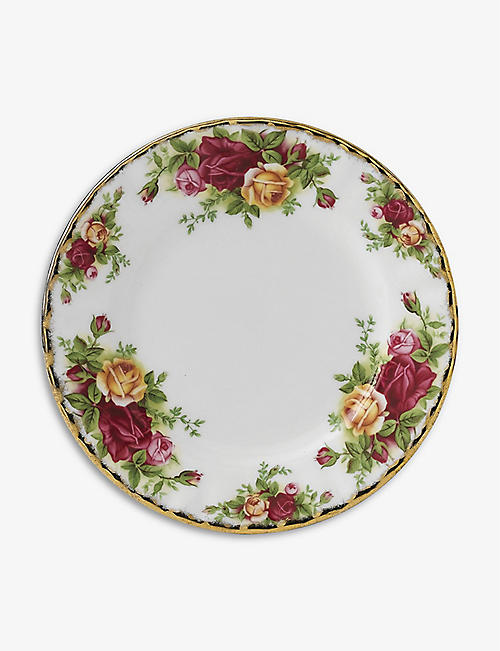 ROYAL ALBERT: Old Country Roses china plate 16cm